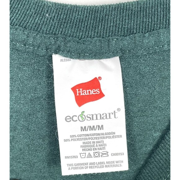 Sriracha Sauce Unisex Graphic T Shirt Green Medium Cotton Polyester Hot Chili - Picture 7 of 7